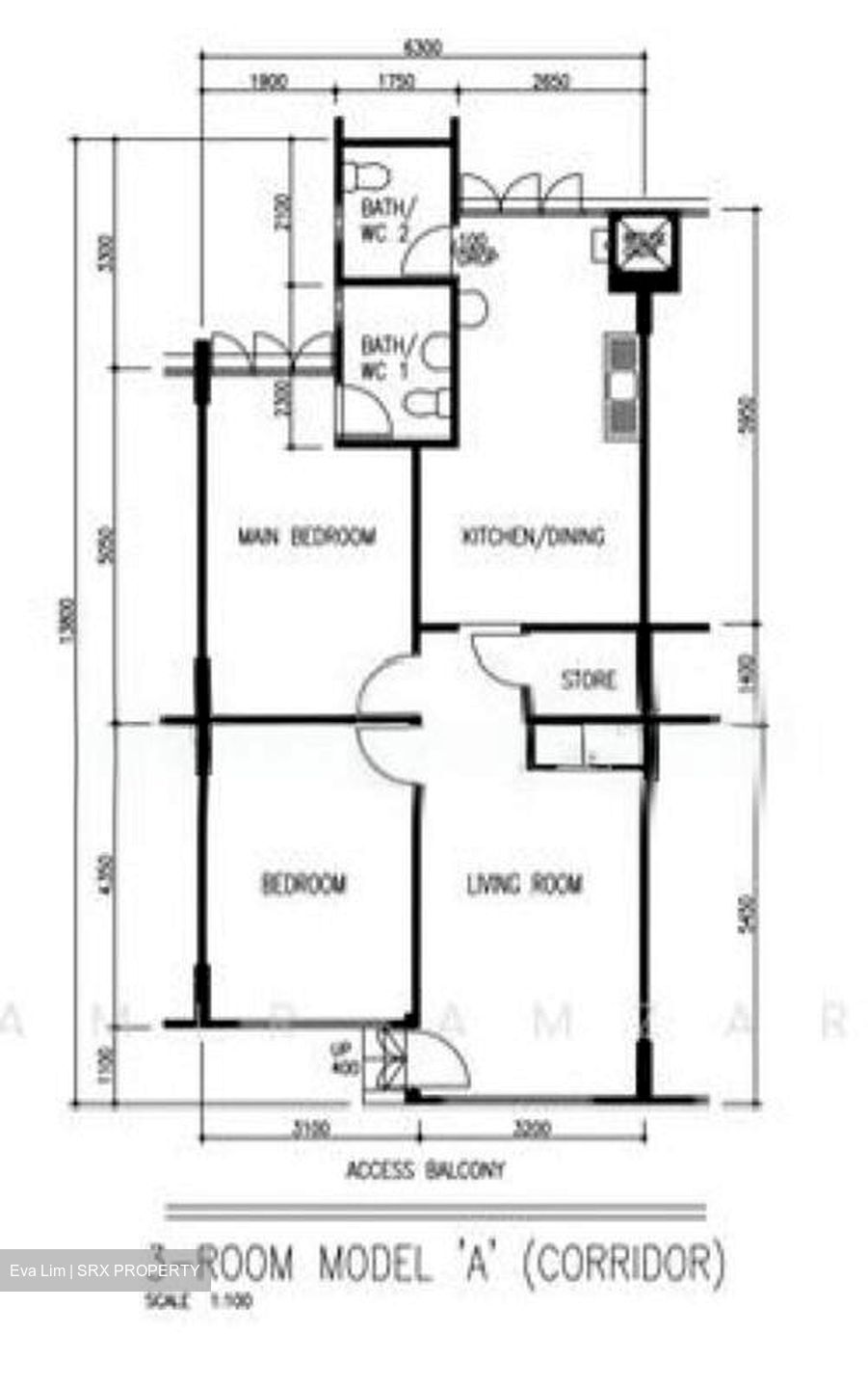 Blk 924 TAMPINES PALMSPRING (Tampines), HDB 3 Rooms #505791491